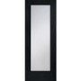 Internal Oak Pattern 10 Door with Clear Glass - Unfinished, 1981 x 838 x 35 mm