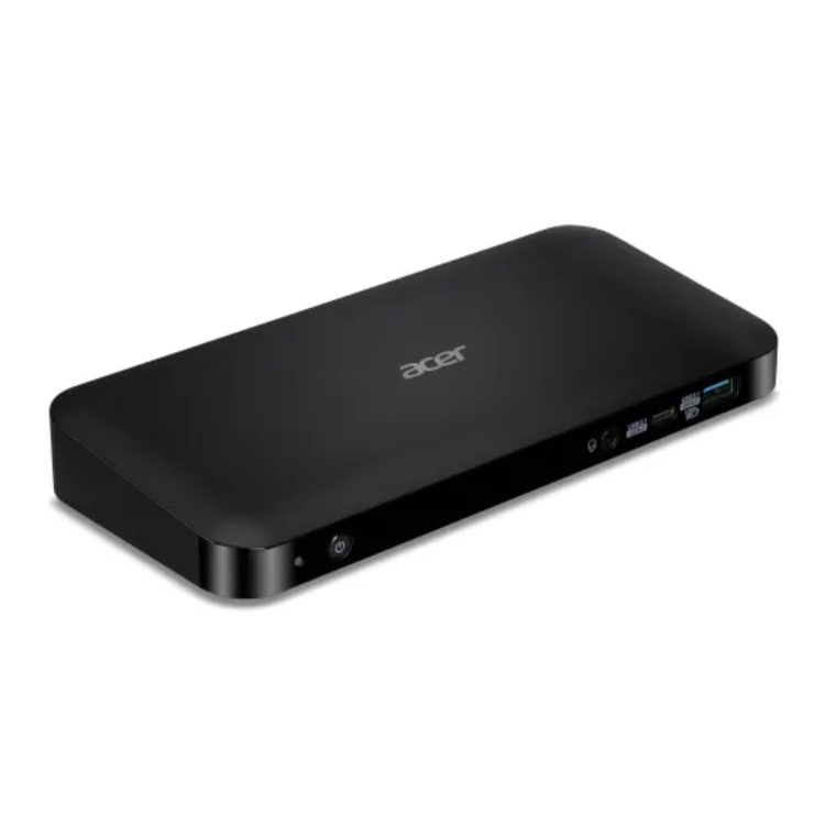 Acer USB TYPE-C DOCKING III UK Power Cord Black