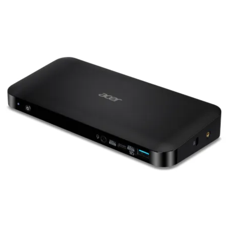 Acer USB TYPE-C DOCKING III UK Power Cord Black