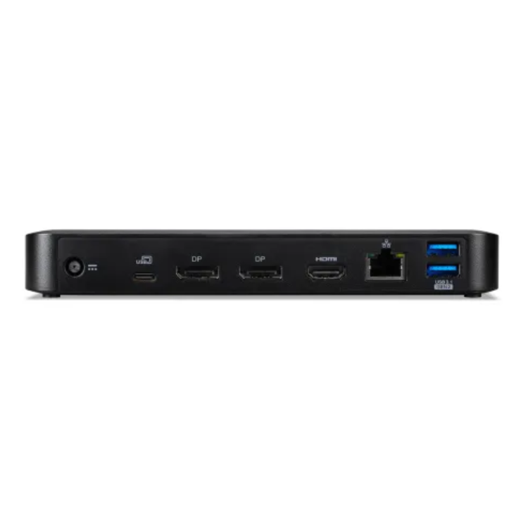 Acer USB TYPE-C DOCKING III UK Power Cord Black