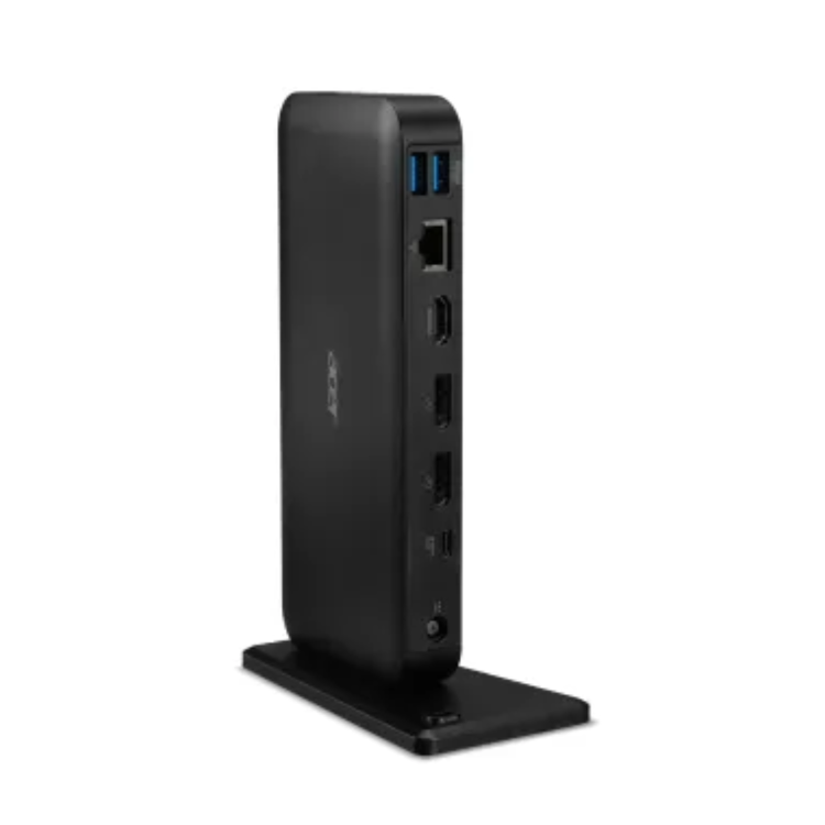 Acer USB TYPE-C DOCKING III UK Power Cord Black