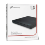 Hitachi-LG GP60NB60 8x DVD-RW USB 2.0 Slim External Optical Drive Black