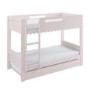Pink Scalloped Triple Sleeper Bunk Bed with Trundle – Gracie