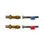 Grohe Pair of Adaptors 15mm Compression by 3/8 Inch BSP Male Thread - Brass