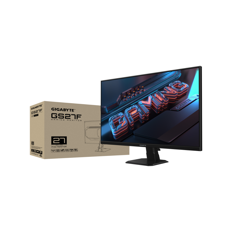 GIGABYTE GS27F 27" SS IPS Full HD 165Hz 1ms Gaming Monitor