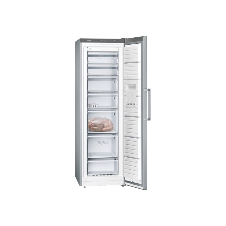 Siemens iQ300 242 Litre Freestanding Freezer - Stainless Steel