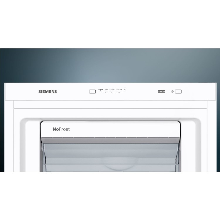Refurbished Siemens iQ300 GS36NVWFV Freestanding 242 Litre Frost Free Freezer White