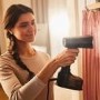 Braun GS7077BK QuickStyle 7 Garment Steamer 1600W Handheld Clothes Steamer with Heated Soleplate 250ml Water Tank - Black