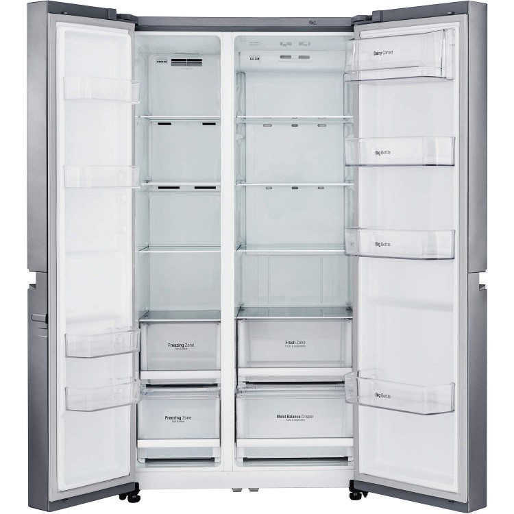 Refurbished LG GSB760PZXV 601 Litre American Fridge Freezer Stainless Steel