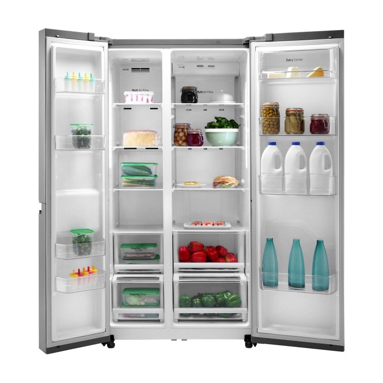 Refurbished LG GSB760PZXV 601 Litre American Fridge Freezer Stainless Steel