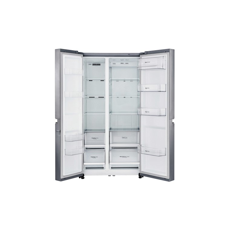 LG GSB760PZXZ American Side By Side Fridge Freezer Shiny Steel