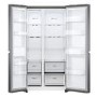 LG 655 Litre Side By Side American Fridge Freezer - Graphite 