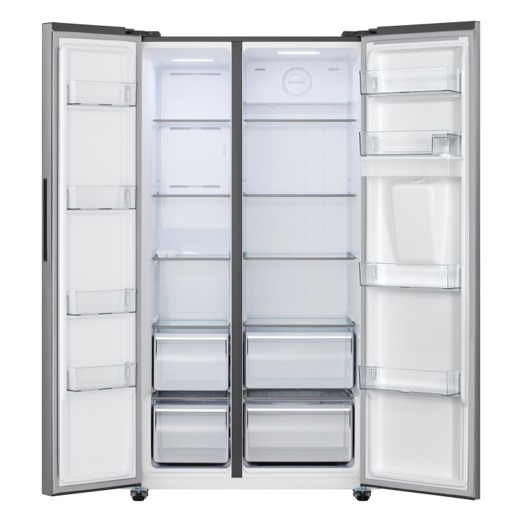 LG 595 Litre Side-By-Side American Fridge Freezer - Prime Silver