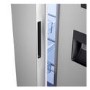LG 595 Litre Side-By-Side American Fridge Freezer - Prime Silver