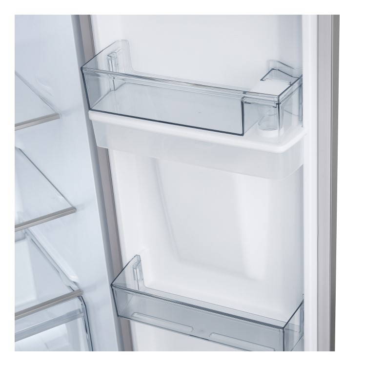 LG 595 Litre Side-By-Side American Fridge Freezer - Prime Silver