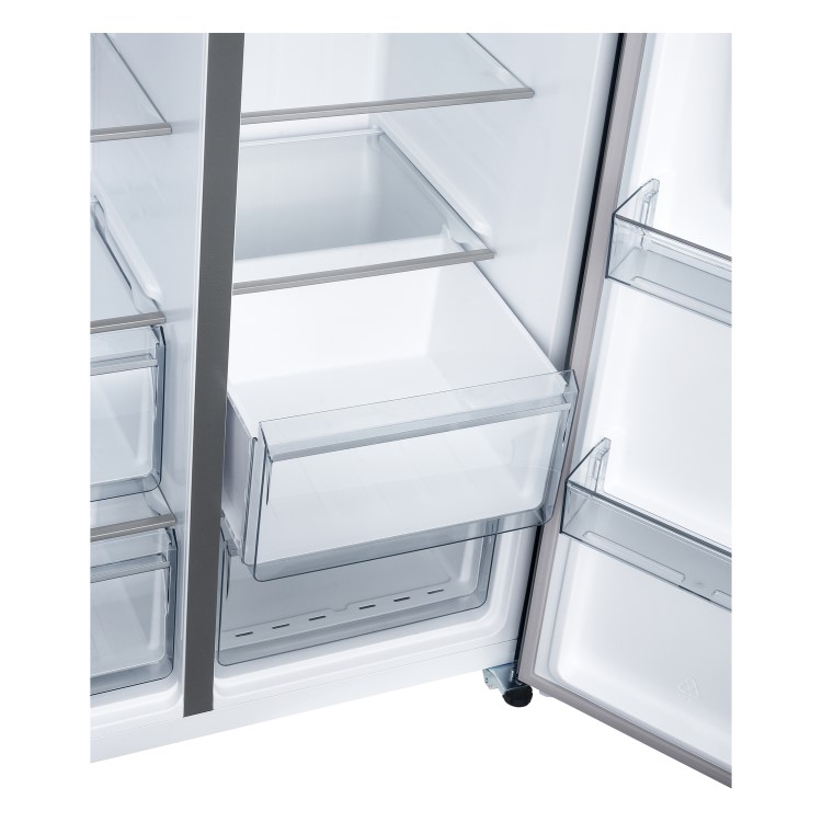 LG 595 Litre Side-By-Side American Fridge Freezer - Prime Silver