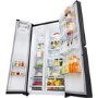 LG GSJ961MTAZ Door In Door Frost Free American Fridge Freezer With Non Plumbed Ice And Water Dispenser - Black