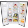 LG GSJ961MTAZ Door In Door Frost Free American Fridge Freezer With Non Plumbed Ice And Water Dispenser - Black