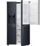 LG GSJ961MTAZ Door In Door Frost Free American Fridge Freezer With Non Plumbed Ice And Water Dispenser - Black