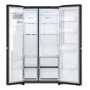 LG NatureFRESH 638 Litre Side-By-Side American Fridge Freezer - Matte Black