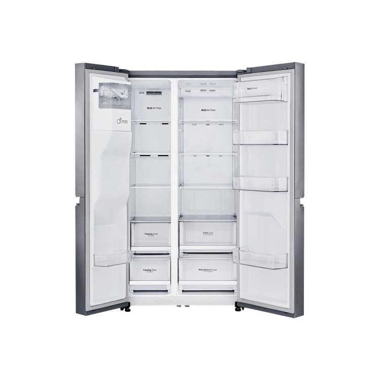 Refurbished LG GSL480PZXV Freestanding 625 Litre American Fridge Freezer