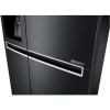 Refurbished LG GSL761MCXV 601 Litre American Fridge Freezer With Non-Plumbed Ice &amp; Water Dispenser Black