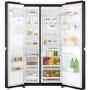 LG GSL761MCXV American Style Fridge Freezer With Non-Plumbed Ice & Water Dispenser - Matte Black