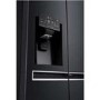 LG GSL761MCXV American Style Fridge Freezer With Non-Plumbed Ice & Water Dispenser - Matte Black