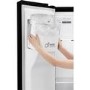 LG GSL761MCXV American Style Fridge Freezer With Non-Plumbed Ice & Water Dispenser - Matte Black