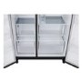 LG NatureFRESH 638 Litre Side-by-Side American Fridge Freezer - Matte Black