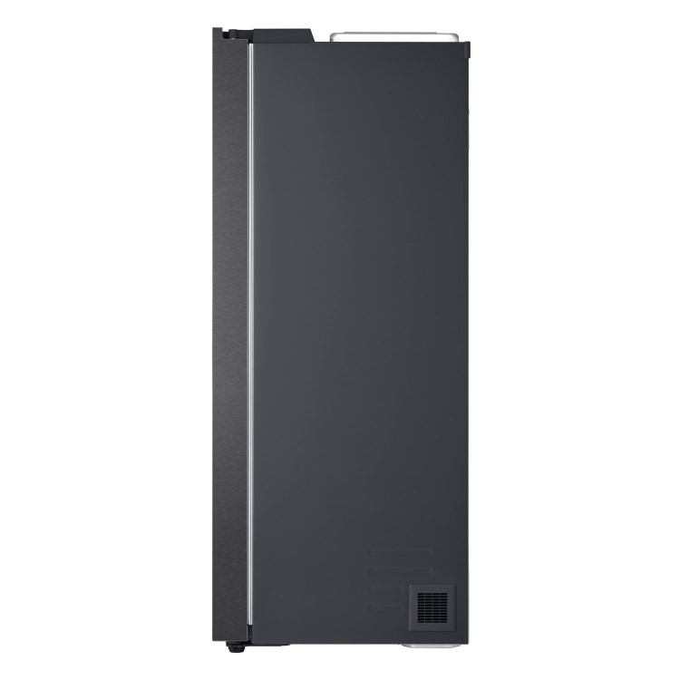 LG NatureFRESH 638 Litre Side-by-Side American Fridge Freezer - Matte Black