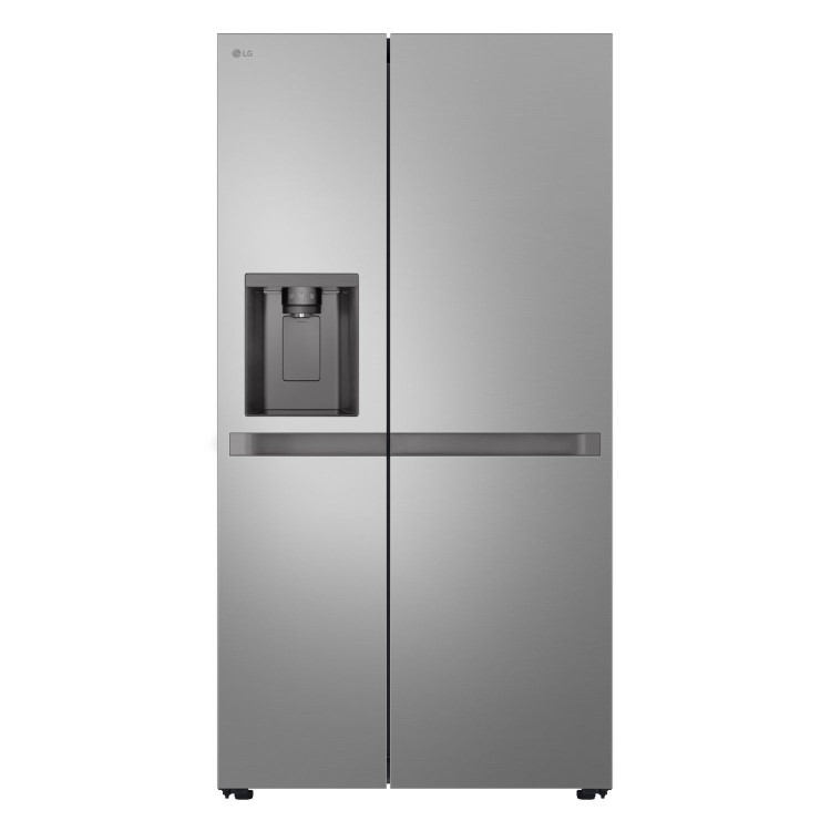 Refurbished LG NatureFRESH 638 Litre Side-by-Side American Fridge Freezer - Prime Silver