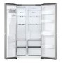 Refurbished LG NatureFRESH 638 Litre Side-by-Side American Fridge Freezer - Prime Silver