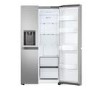 Refurbished LG NatureFRESH 638 Litre Side-by-Side American Fridge Freezer - Prime Silver