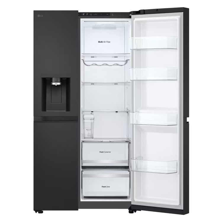 Refurbished LG NatureFRESH GSLE81EPBC 628 Litre Side by Side Fridge Freezer
