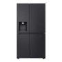 LG NatureFRESH 623 Litre Side-by-Side American Fridge Freezer -  Black