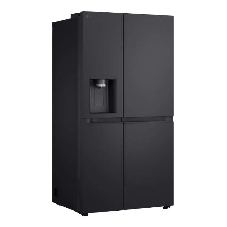 LG NatureFRESH 623 Litre Side-by-Side American Fridge Freezer -  Black