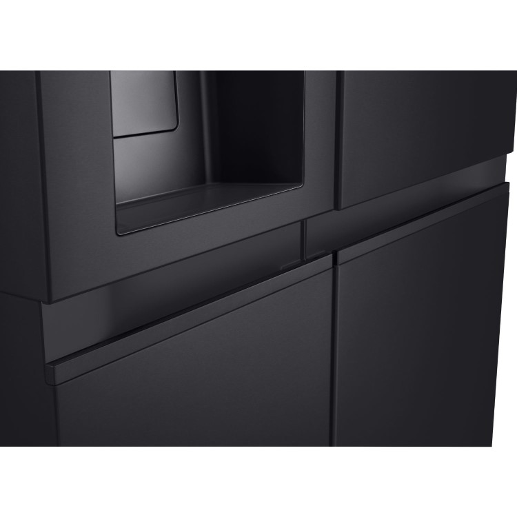 LG NatureFRESH 623 Litre Side-by-Side American Fridge Freezer -  Black