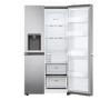 Refurbished LG NatureFRESH GSLV51PZXL 635 Litre Frost Free American Fridge Freezer Shiny Steel