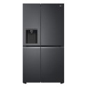 A2/GSLV70MCTD Refurbished LG NatureFRESH GSLV70MCTD 635 Litre Frost Free American Fridge Freezer Black