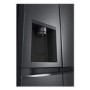 LG 635 Litre Side By Side American Fridge Freezer With NatureFresh  - Matt Black