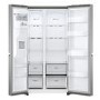 Refurbished LG GSLV70PZTF 635 Litre American Fridge Freezer Steel 