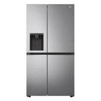 Refurbished LG GSLV71PZTF Freestanding 635 Litre Frost Free American Fridge Freezer Stainless Steel 