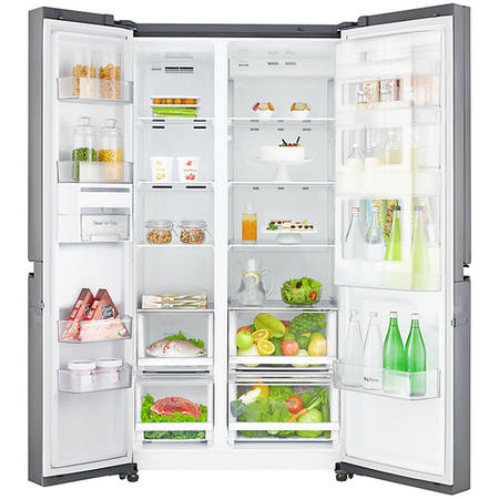 LG GSM760PZXZ Frost Free American Style Refrigerator - Stainless Steel