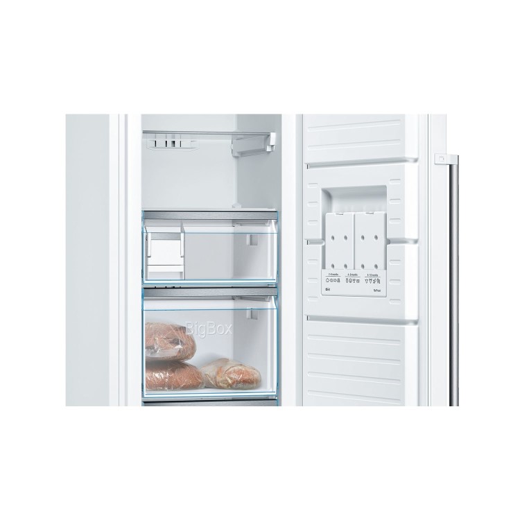Refurbished Bosch Serie 4 GSN36VWFPG Freestanding 242 Litre Frost Free Freezer White