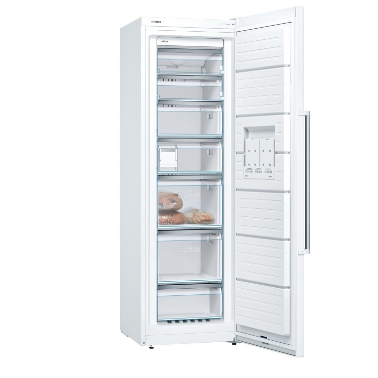 Refurbished Bosch Serie 6 GSN36BWFV Freestanding 242 Litre Tall Freezer
