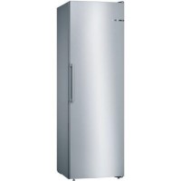 Refurbished Bosch Serie 4 GSN36VLFPG Freestanding 242 Litre Upright Freezer Stainless Steel Look