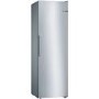 Refurbished Bosch Serie 4 GSN36VLFPG Freestanding 242 Litre Upright Freezer Stainless Steel Look