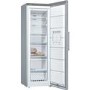 Refurbished Bosch Serie 4 GSN36VLFPG Freestanding 242 Litre Upright Freezer Stainless Steel Look