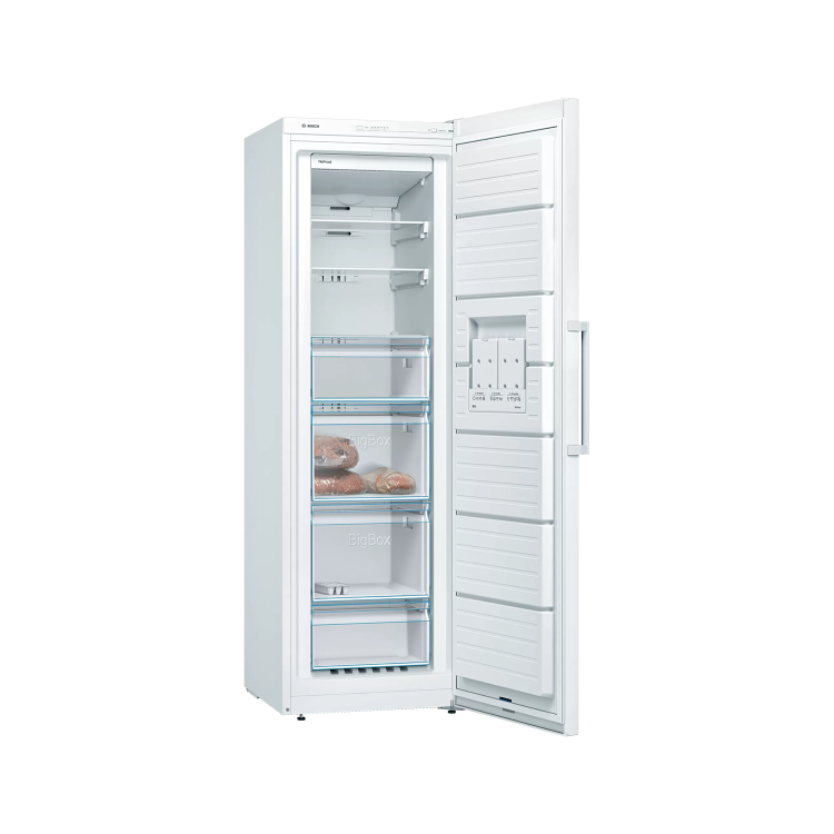 Refurbished Bosch Series 4 GSN36VWEPG Freestanding 242 Litre Upright Frost Free Freezer White